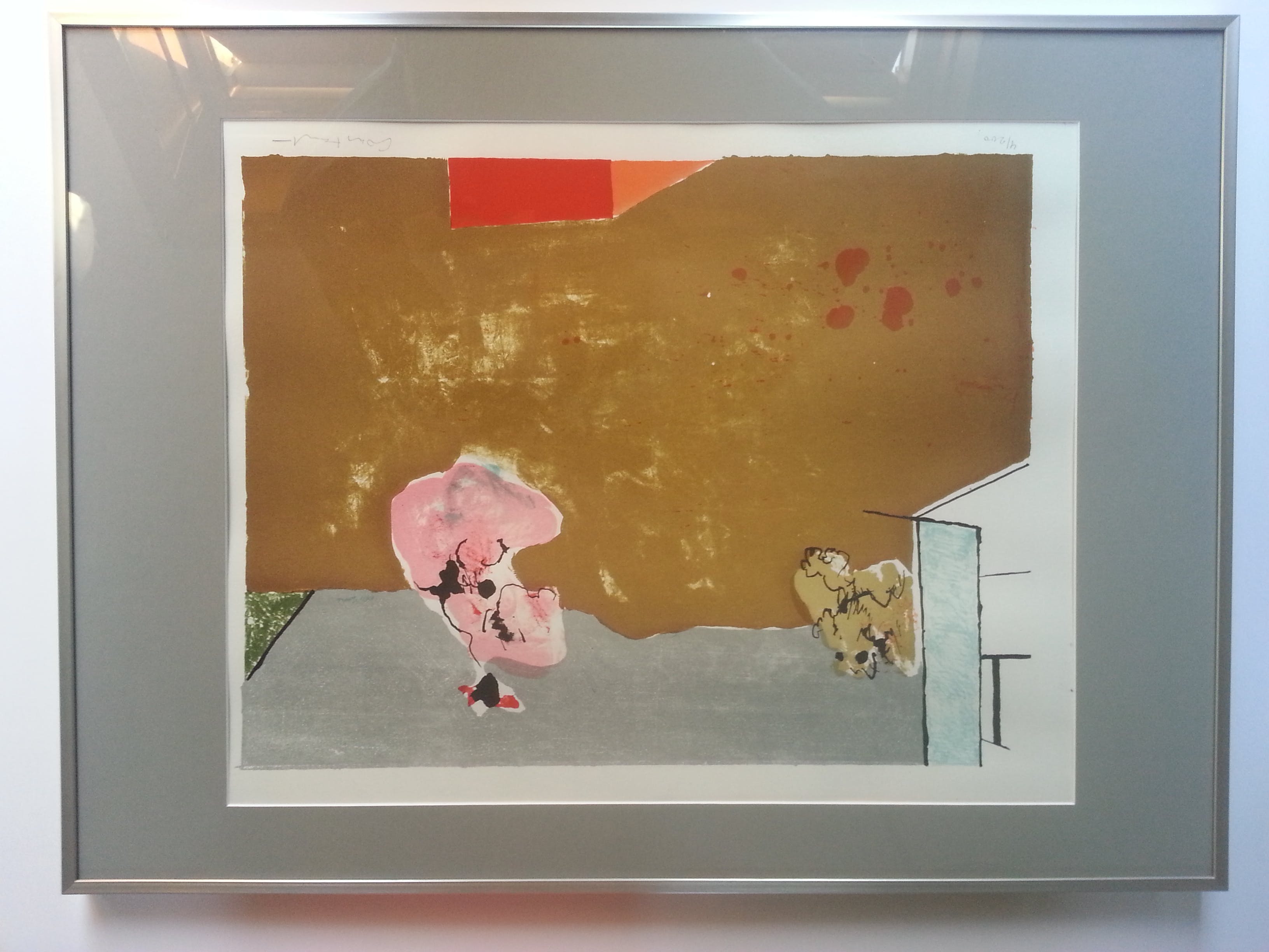 Constant - Vrouw en hond- Litho-1965 kopen? Bied vanaf 295!