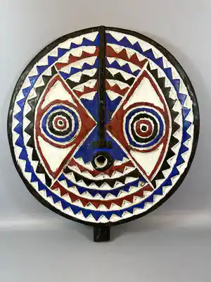 Mossi - African MOSSI SUN Mask - Burkina Faso. verkocht voor € 65!