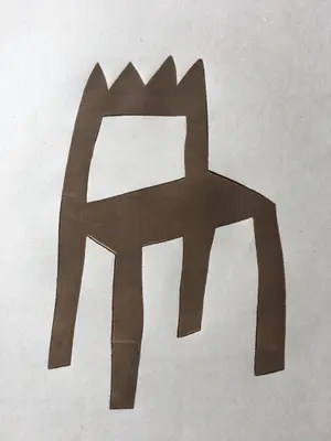 Klaas Gubbels - houtdruk 'Koningsstoel ’ - 2006 - oplage HC kopen? Bied vanaf 350!