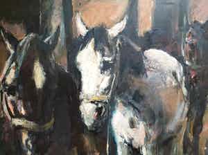 Jan Groenestein - Werkpaarden verkocht voor € 400!