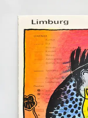 Corneille - Zeefdruk - Provincie Limburg - Handgesigneerd !!! kopen? Bied vanaf 225!