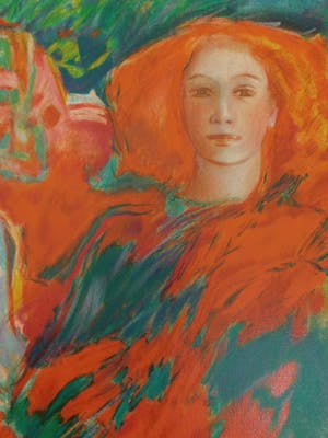 Claudia Steine - Lady in Red I kopen? Bied vanaf 30!