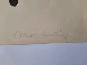 Anton Martineau - Penseel met inkt, Zonder titel. kopen? Bied vanaf 35!