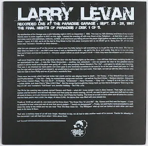 Keith Haring - LP-hoes, Larry Levan: The Final Nights of Paradise Pt. 1/5 kopen? Bied vanaf 1!