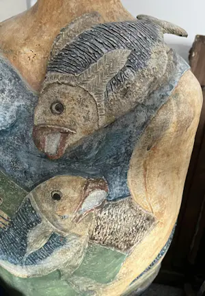 Ivet Thunnissen - Vrouw met vissen kopen? Bied vanaf 350!