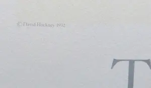 David Hockney - handsigniert - Celia - Tate Gallery London 1980 kopen? Bied vanaf 600!