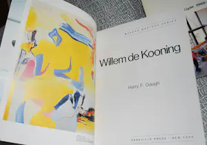 Willem de Kooning - 3 boekwerken, 1x fotografie Eddy Posthuma de Boer kopen? Bied vanaf 50!
