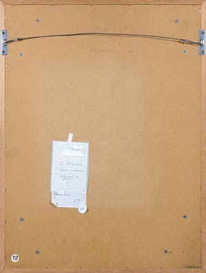 Gerard Huysman - Olieverf op paneel van het atelier van de kunstenaar - Ingelijst kopen? Bied vanaf 600!