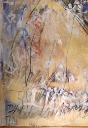 Monique de Lannoy - Acryl op doek, The best of times - Ingelijst (Zeer groot) kopen? Bied vanaf 1!