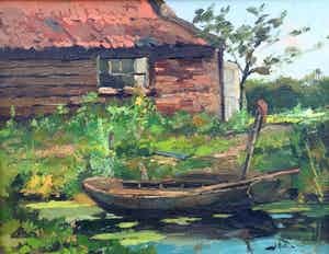 Jack Aue - C3390, bootje aan de vaart verkocht voor € 50!