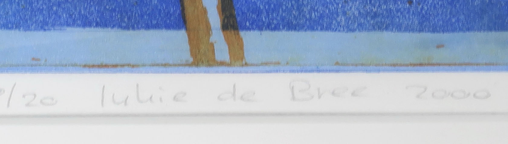 Lukie de Bree - Kleurenets en aquatint, La Petraia - Ingelijst kopen? Bied vanaf 20!