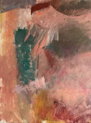 Wil Bouthoorn - olieverf op doek | 'zonder titel' | 1996 (Herkomst nalatenschap Bouthoorn) kopen? Bied vanaf 950!