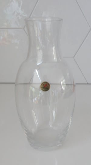 Royal Leerdam - Elegante Blank kristallen vaas kopen? Bied vanaf 28!