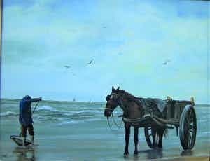 Lois Kapr - Schelpenvisser verkocht voor € 100!