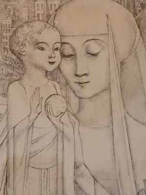 Jan Toorop - Heilige familie kopen? Bied vanaf 35!