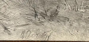 Carel Lodewijk Dake sr. - Ets van Carel Lodewijk Dake sr. – naar Anton Mauve kopen? Bied vanaf 40!