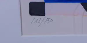 Clemens Briels - Zeefdruk, When there is life - Ingelijst kopen? Bied vanaf 100!