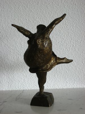 Brons (Onbekend) - Dikke ballerina. kopen? Bied vanaf 125!