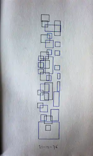 Siep van den Berg - collage/pentekening - 1976 verkauft für € 50!