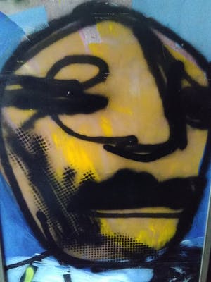 Herman Brood - schilderij, kop 663, ingelijst + HB-M certificaat kopen? Bied vanaf 3450!