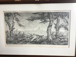 Toon de Jong - Basiliek Sint Jan gezien vanaf de…. kopen? Bied vanaf 1!