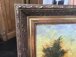 Niet of onleesbaar gesigneerd - Landschap Hollandse school. kopen? Bied vanaf 1!