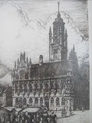 Buy Louis Heijmans - Stadhuis Middelburg? Bid from 35!