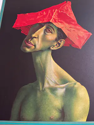 AcheterRudolf Hausner - Trauriger Europäer - Signierte nummerierte Original Farblithographie 1979? Enchérissez de 290!