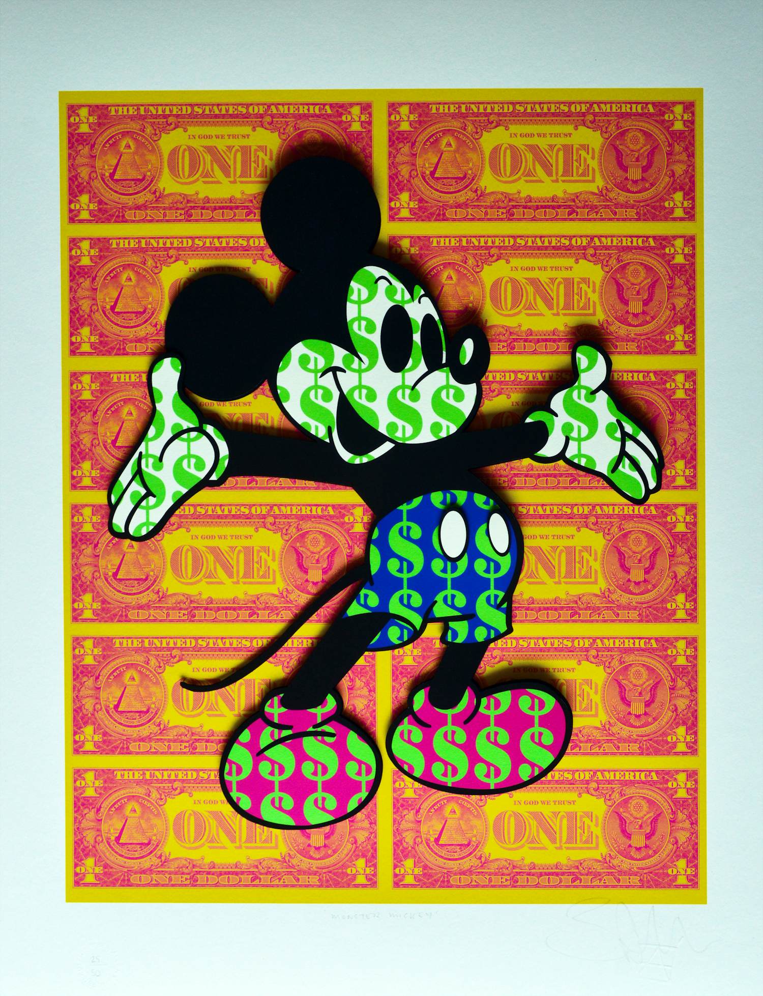 Ben Allen - Monster Mickey Orange kopen? Bied vanaf 250!