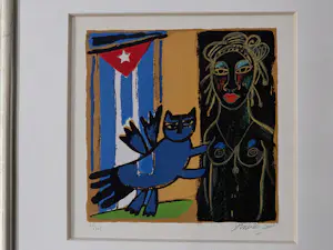 Corneille - Mémoire de Cuba - Gesigneerd - 2000 kopen? Bied vanaf 220!