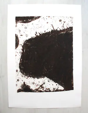 Gunter Damisch - "2 POLE" - Radierung - Auflage von 17- signiert - nummeriert kopen? Bied vanaf 400!