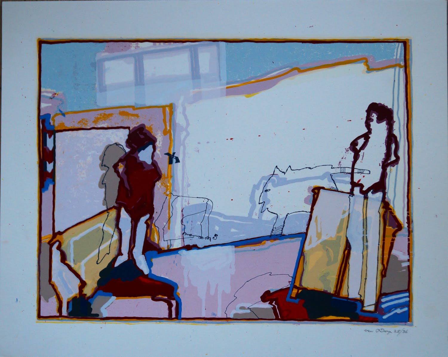 Huibert van Dorp - zonder titel kopen? Bied vanaf 30!