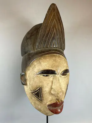 Ibibio - 220309 - African Ibibio mask - Nigeria. kopen? Bied vanaf 45!