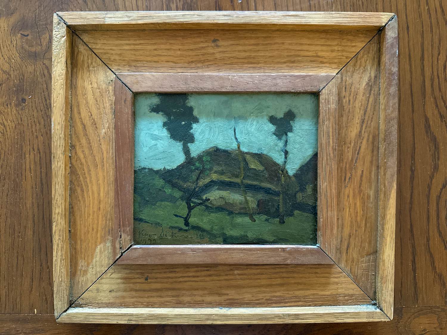 Buy Koos Stikvoort - Boerderij achter de bomen? Bid from 50!
