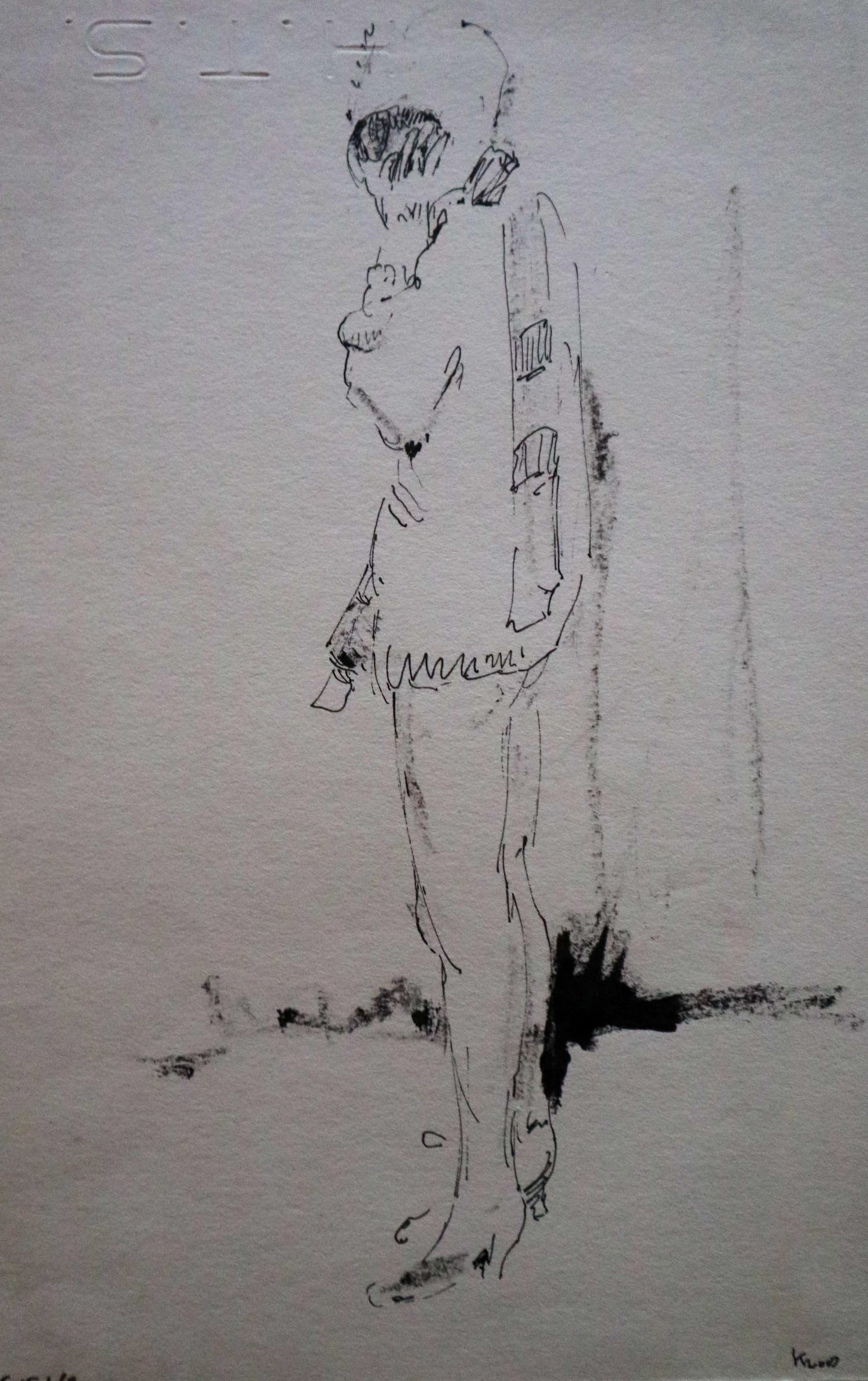 Cornelis Kloos - Staande vrouw kopen? Bied vanaf 10!