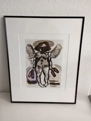 AcheterMarlene Dumas - 'The saints of drunken men and woman' (ingelijste offsetprint)? Enchérissez de 75!