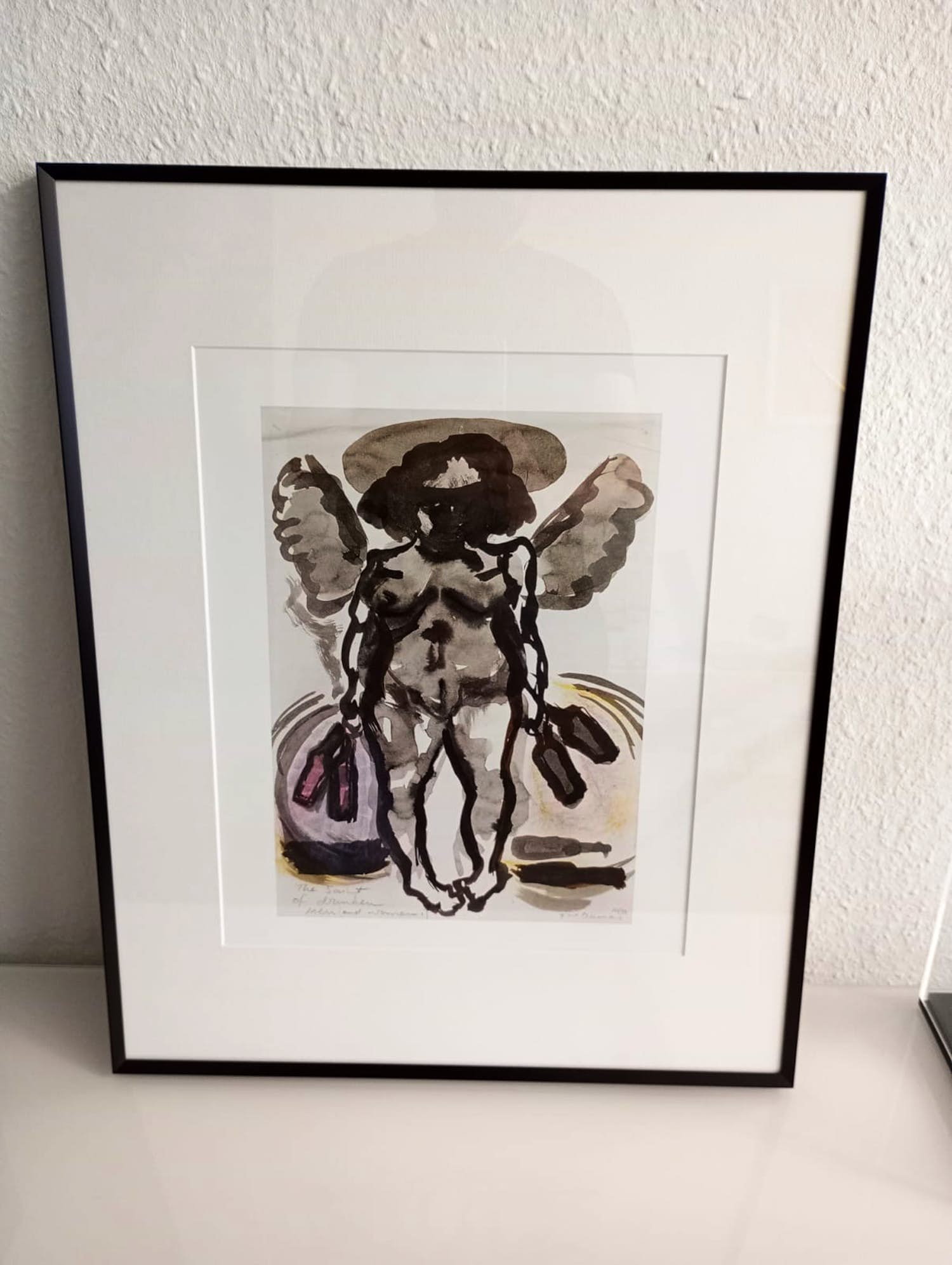Marlene Dumas - 'The saints of drunken men and woman' (ingelijste offsetprint) kopen? Bied vanaf 75!