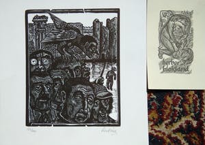 Lou Strik - Houtsnede en Ex Libris kopen? Bied vanaf 10!