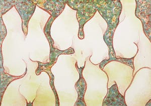 Benno Helders - Litho, Vrouwfiguren kopen? Bied vanaf 1!