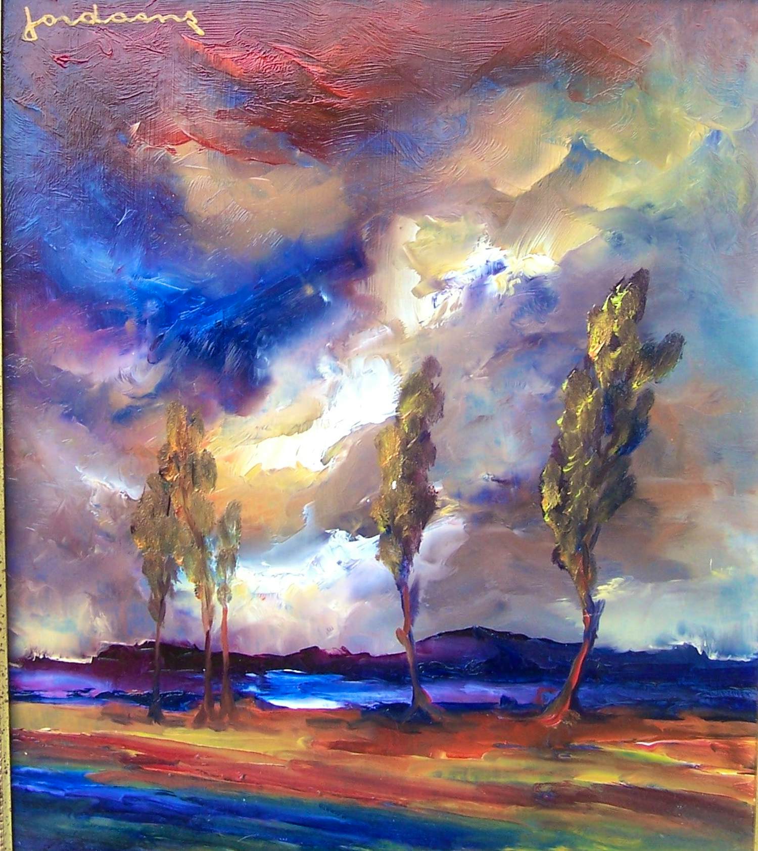 Leo Jordaens - Sfeervol landschap kopen? Bied vanaf 100!