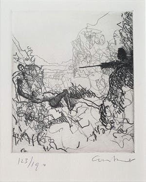 Constant - Ets: 'De executie' - Nieuw ingelijst kopen? Bied vanaf 395!