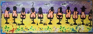 Espen Hagen - Bar Ladies - Origineel - gesigneerd - zeer groot kopen? Bied vanaf 1!