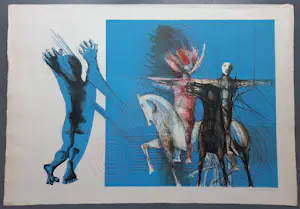 Aat Verhoog - – gesigneerde litho – prent 190 kopen? Bied vanaf 29!