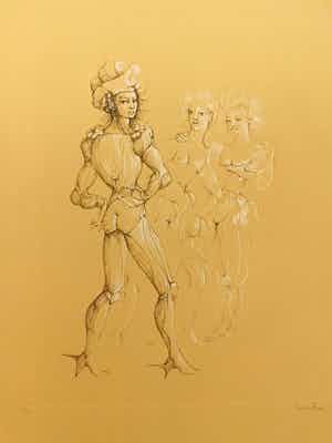 Leonor Fini - Scène de Théâtre verkocht voor € 35!