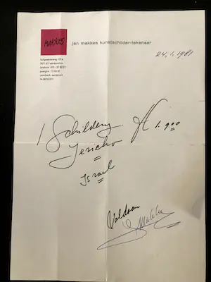 Jan Makkes - Meer van Tiberias (Jericho) kopen? Bied vanaf 250!