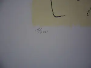 Charlotte le Fevre - litho, zonder titel, hand gesigneerd, 1988 kopen? Bied vanaf 20!