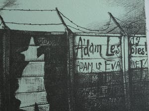 Nicolaas Wijnberg - Litho , Borsten – bijlage tijdschrift Petit No 4 - 1980 kopen? Bied vanaf 30!