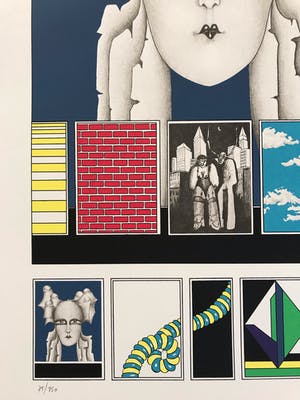 Patrick Conrad - Zeefdruk - 1977 - Gesigneerd - 75/250 kopen? Bied vanaf 55!