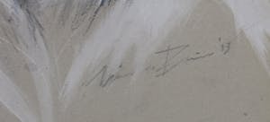 Wim de Bruin - Gemengde techniek op karton, Freek de Jonge kopen? Bied vanaf 1!