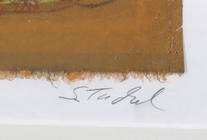Sabine Tuchel - Zeefdruk, Zonder titel - Ingelijst kopen? Bied vanaf 20!